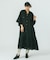 COTTON DOBBY STRIPE LONG DRESS