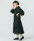 COTTON DOBBY STRIPE LONG DRESS