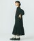 COTTON DOBBY STRIPE LONG DRESS