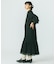 COTTON DOBBY STRIPE LONG DRESS