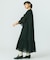 COTTON DOBBY STRIPE LONG DRESS