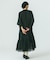 COTTON DOBBY STRIPE LONG DRESS
