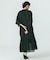 COTTON DOBBY STRIPE LONG DRESS