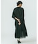 COTTON DOBBY STRIPE LONG DRESS