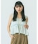 SLV.LESS GATHERED BLOUSE