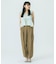 SLV.LESS GATHERED BLOUSE