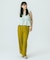 SLV.LESS GATHERED BLOUSE
