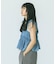 SLV.LESS GATHERED BLOUSE