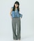 SLV.LESS GATHERED BLOUSE
