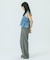 SLV.LESS GATHERED BLOUSE