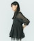 SHEER LAYERED BLOUSE