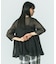 SHEER LAYERED BLOUSE