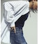 BACK OPEN STRIPE SHIRTS