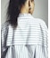 BACK OPEN STRIPE SHIRTS
