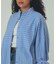 BACK OPEN STRIPE SHIRTS