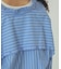 BACK OPEN STRIPE SHIRTS
