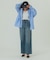 BACK OPEN STRIPE SHIRTS
