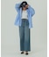 BACK OPEN STRIPE SHIRTS