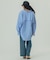 BACK OPEN STRIPE SHIRTS
