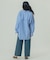 BACK OPEN STRIPE SHIRTS