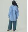 BACK OPEN STRIPE SHIRTS