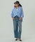 BACK OPEN STRIPE SHIRTS