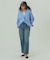 BACK OPEN STRIPE SHIRTS