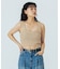 LAME KNIT BUSTIER