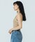 LAME KNIT BUSTIER