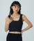 LAME KNIT BUSTIER