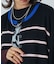 MULTI STRIPE KNIT CARDIGAN