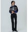 MULTI STRIPE KNIT CARDIGAN