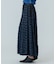 JACQUARD TUCK LONG SKIRT