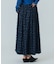 JACQUARD TUCK LONG SKIRT
