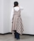 MIXED CHECK DRESS