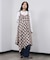 MIXED CHECK DRESS