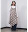 MIXED CHECK DRESS