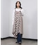 MIXED CHECK DRESS