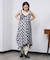 MIXED CHECK DRESS