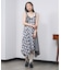 MIXED CHECK DRESS