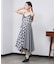 MIXED CHECK DRESS