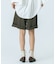 TUCK HALF PANTS