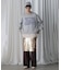 FROCKY PRINT DOCKING HEM SWEAT