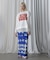 FROCKY PRINT DOCKING HEM SWEAT