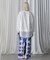 FROCKY PRINT DOCKING HEM SWEAT