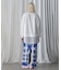 FROCKY PRINT DOCKING HEM SWEAT