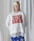 FROCKY PRINT DOCKING HEM SWEAT