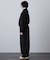 コットンナイロンギャザーベスト