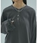 RIB HENRY NECK PULLOVER
