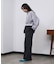 LAME RUFFLE SLEEVE SWEAT